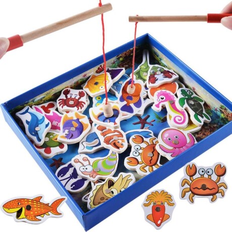 Juego de Pesca en Madera con Imán 001