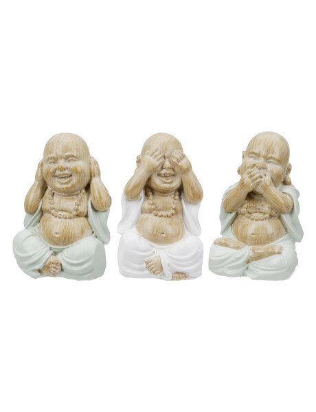 BUDA DECORATIVO DE RESINA 5x6x10CM NATURAL SURTIDO BUDA DECORATIVO DE RESINA 5x6x10CM NATURAL SURTIDO