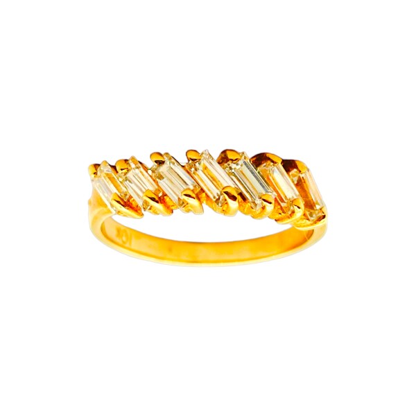 Anillo-Oro bajo-Piedra Zirconia-AN8036 conpiedra