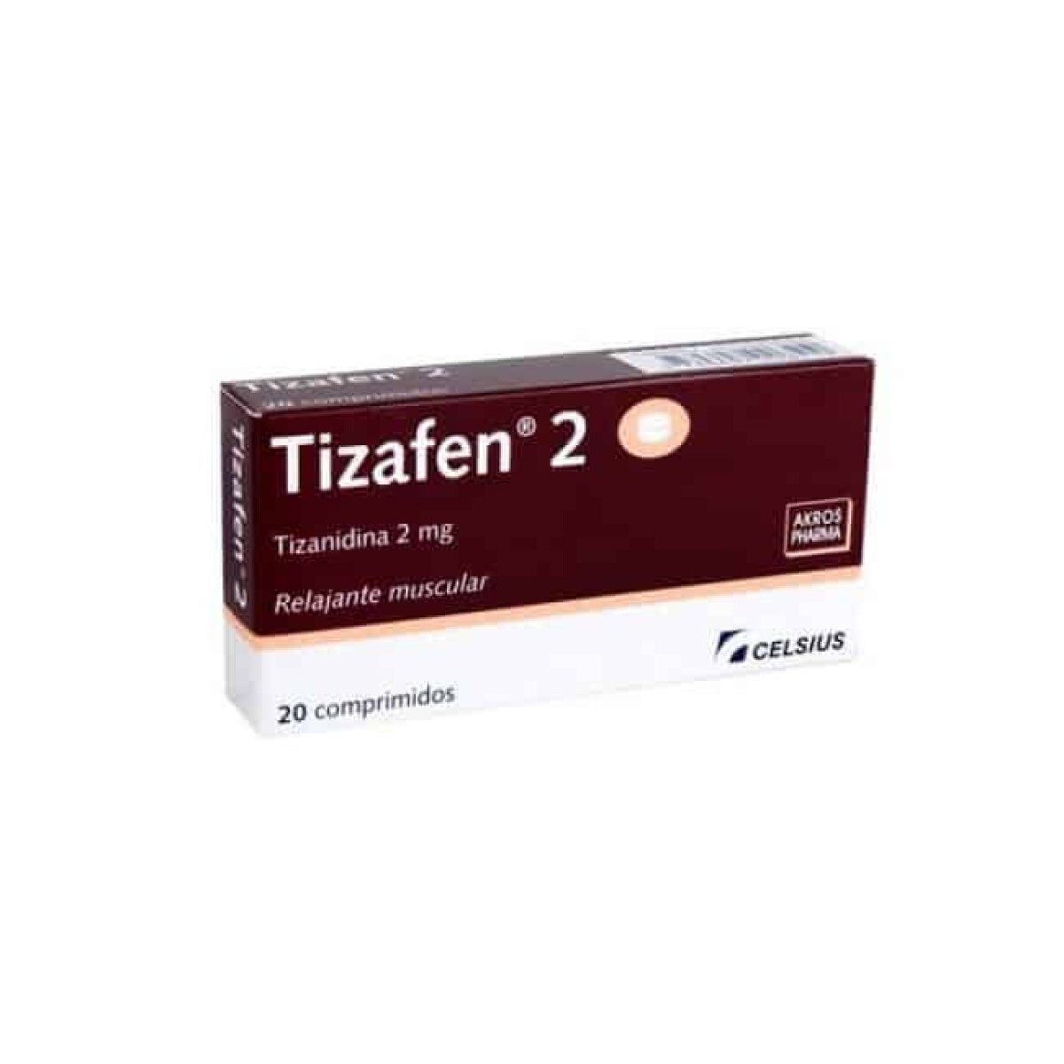 Tizafen 2mg 20 Compimidos 