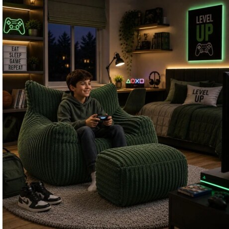 Sillon Infantil Cloudy Verde
