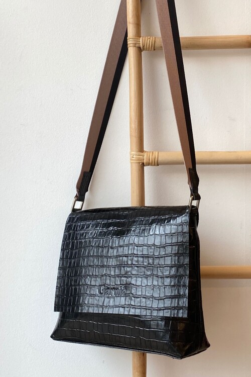 Bandolera Carla Crocco Negro