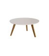 Mesa de centro Organic Large Linea Manhattan Blanco