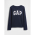 V-FRCH LS LOGO TEE TAPESTRY NAVY