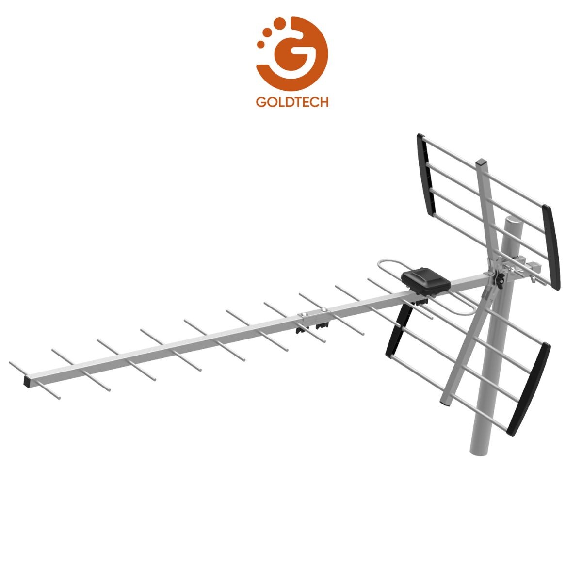 Antena digital Goldtech para exterior 
