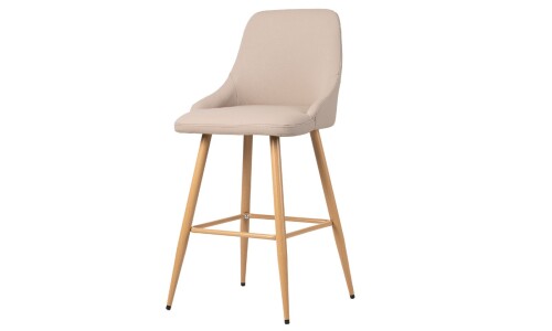 Banqueta BRUNA en PU Beige