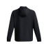 UA Vibe Woven Windbreaker-GRY BLK-001
