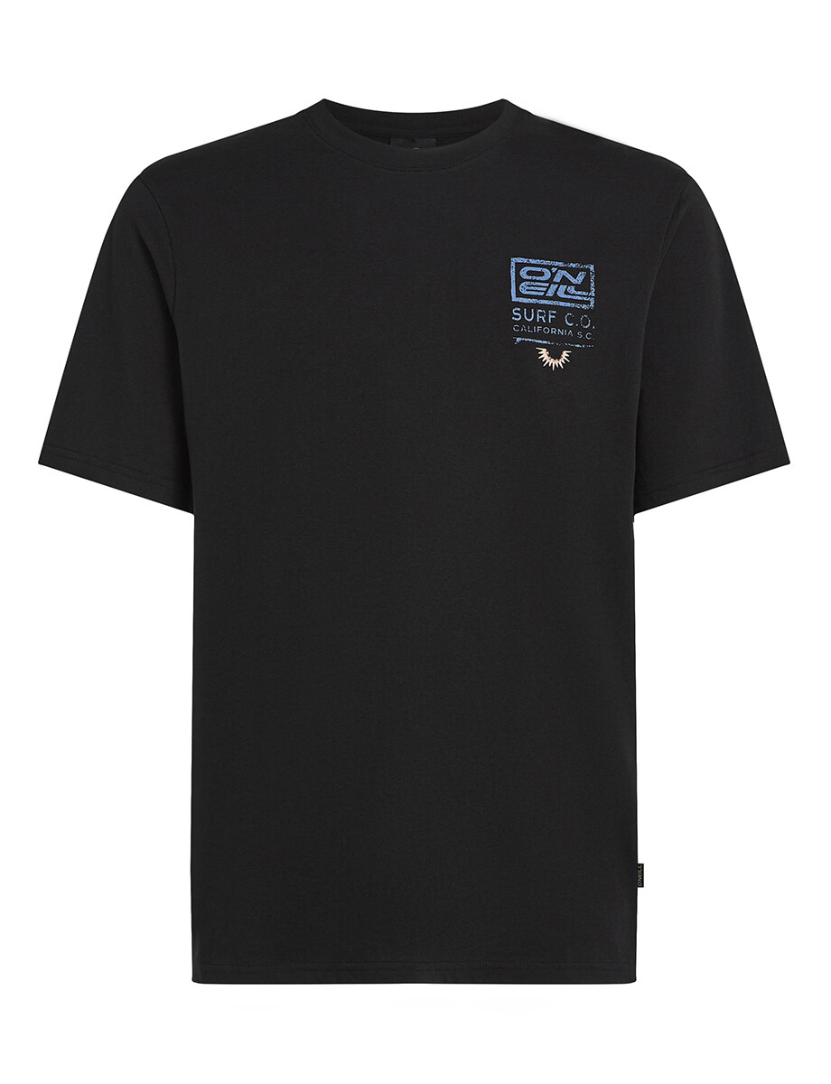 Remera O'Neill Retro Graphic Negro 