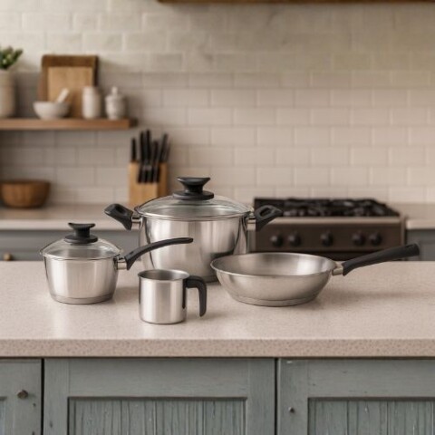 Juego de Ollas Tramontina Inoxidable 4 piezas 65920/454 Juego de Ollas Tramontina Inoxidable 4 piezas 65920/454