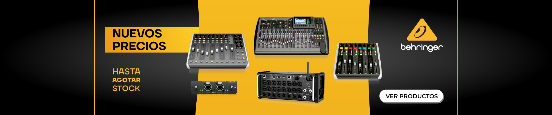 Behringer nuevos precios