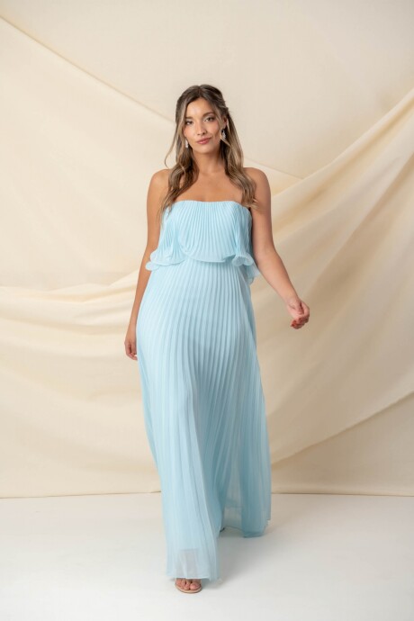 VESTIDO JEANNE Agua marina