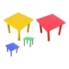 Mesa Infantil de Polipropileno 60x60 Verde