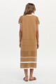 Vestido Loren Camel