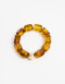 Pulseras Elásticas Acrilico Pulsera Elástica Resina - Dorado
