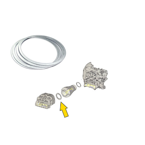 ARANDELA SEPARADORA DE TAPA DE CILINDROS FUSCA 1600 0.5MM Arandela Separadora De Tapa De Cilindros Fusca 1600 0.5mm