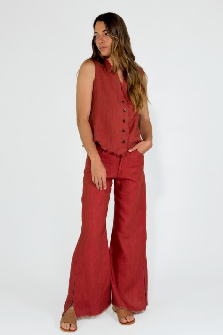 PANTALON NIZA Terracota
