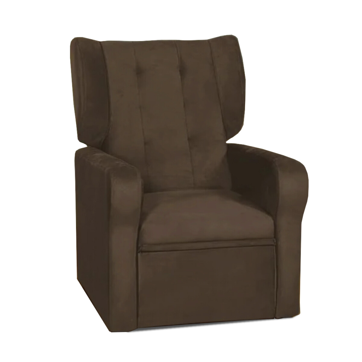 SOFÁ SILLÓN POLTRONA BUTACA RECLINABLE - COLOR CAFÉ 