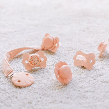 Broche Clip Cinta Wonderland P/Chupete Silicona Bebé Seguro Rosa