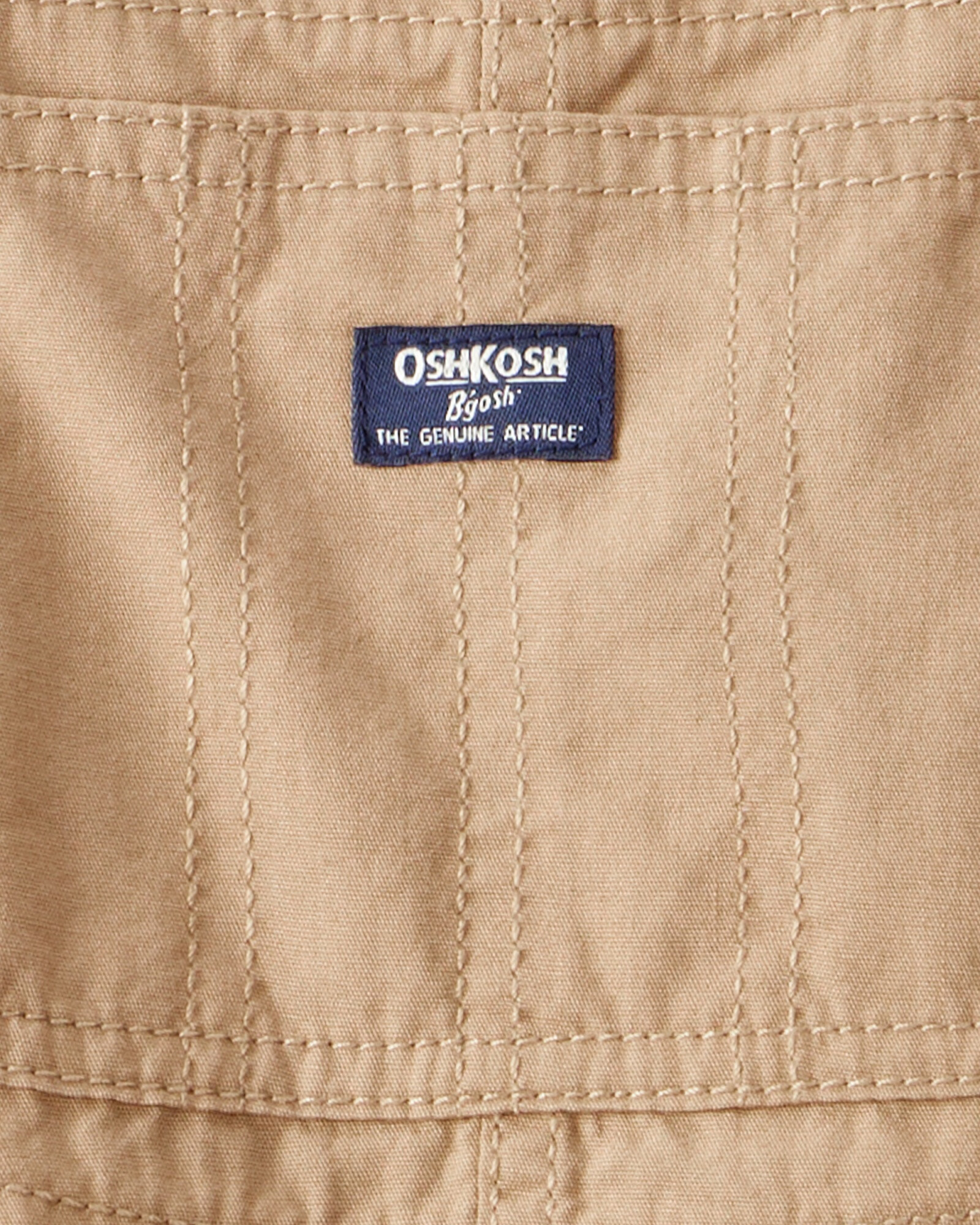 Enterito de algodón resistente, beige. Talles 2-5T Sin color
