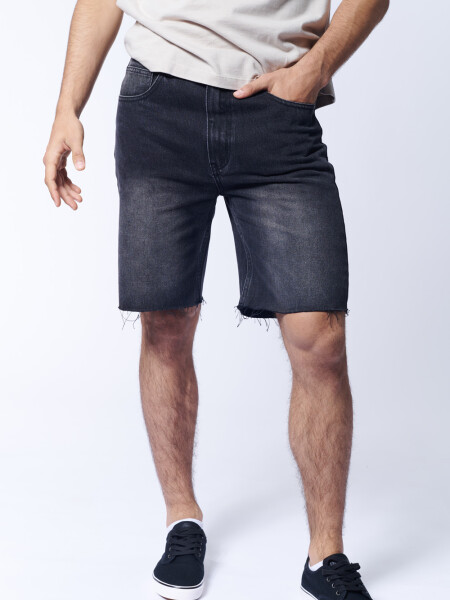 Bermuda jean Gris Oscuro