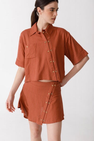 BLUSA LUZ Rayas Terrac