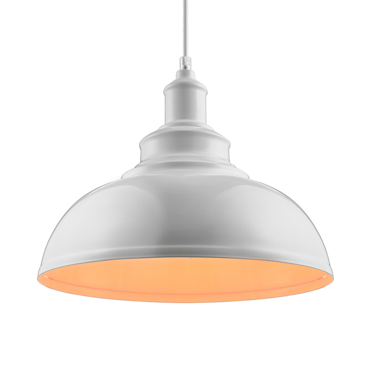 Luminaria Colgante Vintage Blanca ø 30 cm 