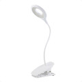 Lampara Led Redonda con Pinza Para Escritorio Pc o Lectura Blanca Lampara Led Redonda con Pinza Para Escritorio Pc o Lectura Blanca