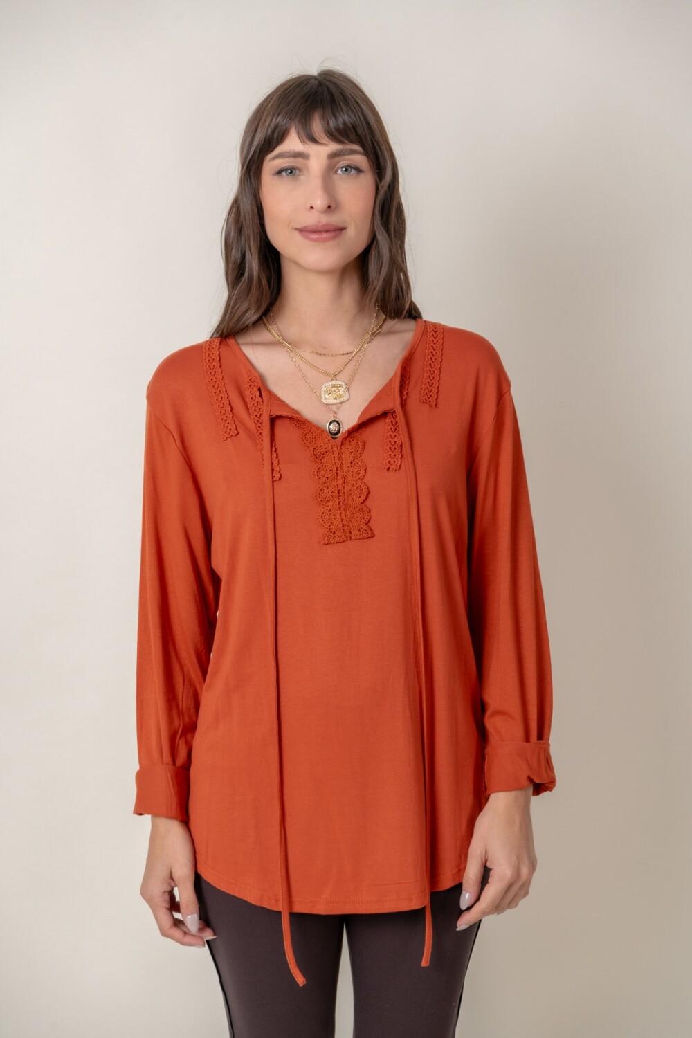 REMERA CENTELLA Terracota