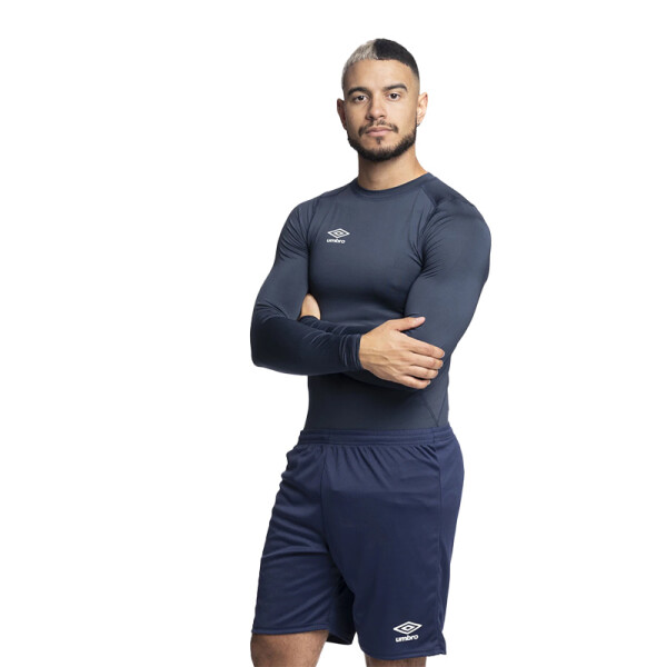 Remera Umbro Térmica Manga Larga Azul