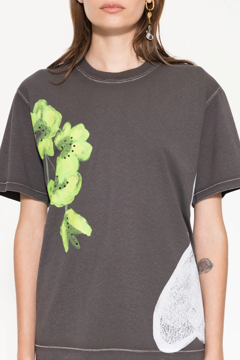 REMERA LOVER Gris