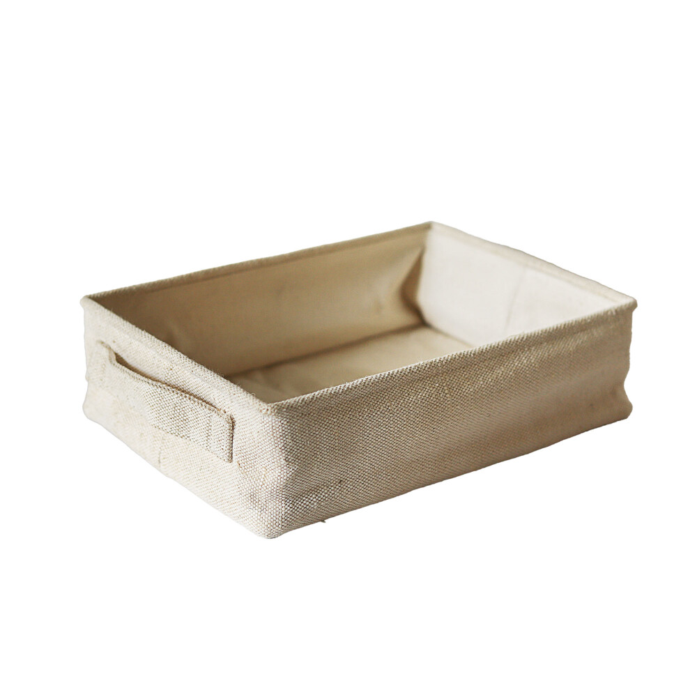 BANDEJA ORGANIZADORA YUTE-Y-ALGODON NATURAL-BEIGE JUCO