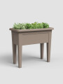 HUERTO URBANO 100 CM CON AUTORIEGO TAUPE