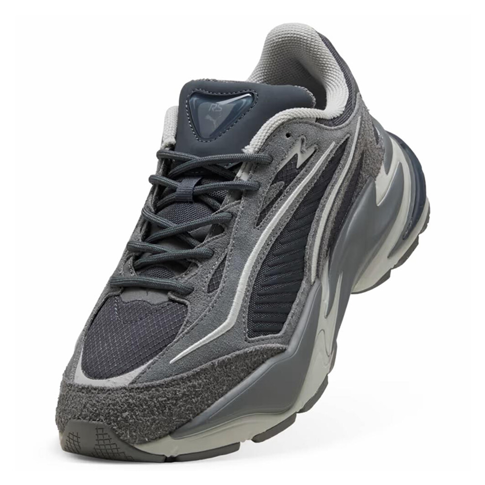 Zapatillas Puma RS Surge Hairy Suede Hombre Strong Gray-Cool Light Gray