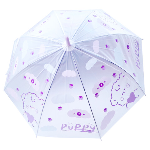 Paraguas transparente con diseño Paraguas Transparente Con Diseño