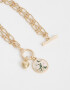 Pulseras Flexibles Con corazón Pulsera Flexible Con Corazón - Dorado