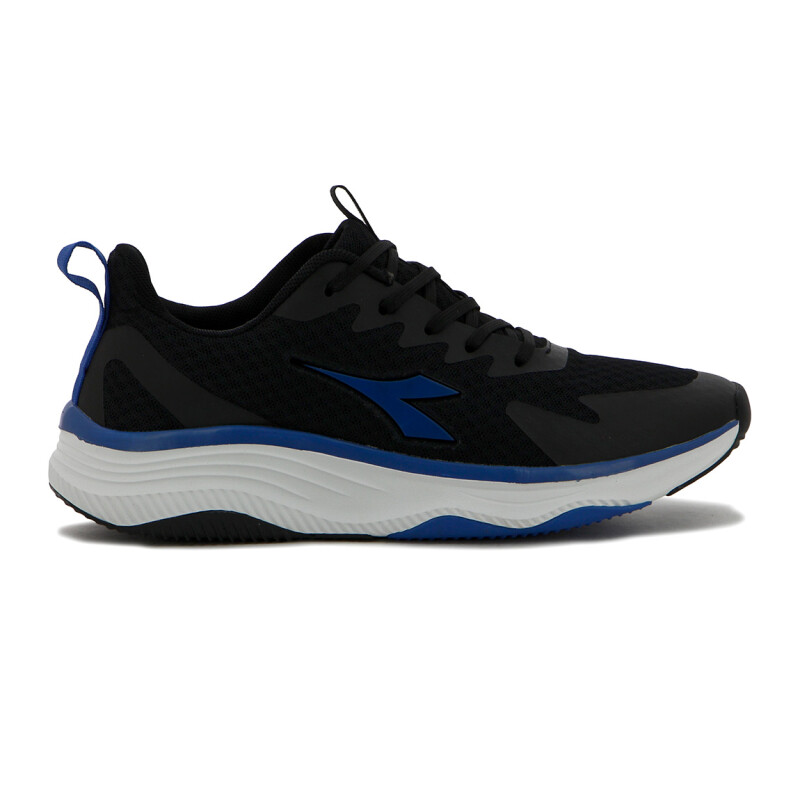 Championes Deportivos Mujer Diadora Delta Negro-azul