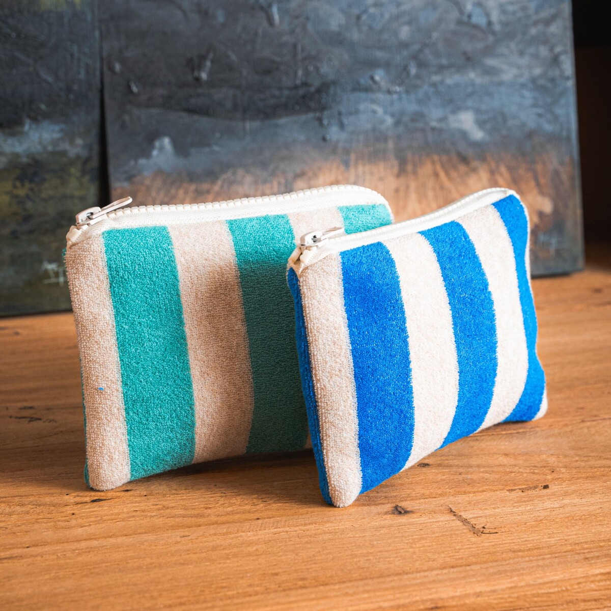 Sobre Stripe, Azul o verde agua 