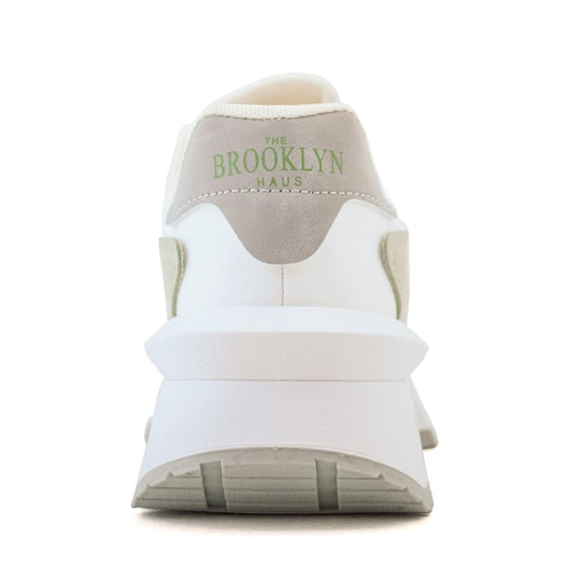 Championes Brooklyn Haus Bridny de Mujer Blanco-verde