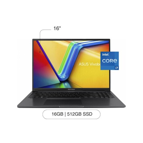 Notebook ASUS Vivobook F1605ZA-WS74 16' FHD 512GB / 16GB RAM I7 W11 Notebook ASUS Vivobook F1605ZA-WS74 16' FHD 512GB / 16GB RAM I7 W11