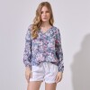 Blusa Flores AZUL/MULTI