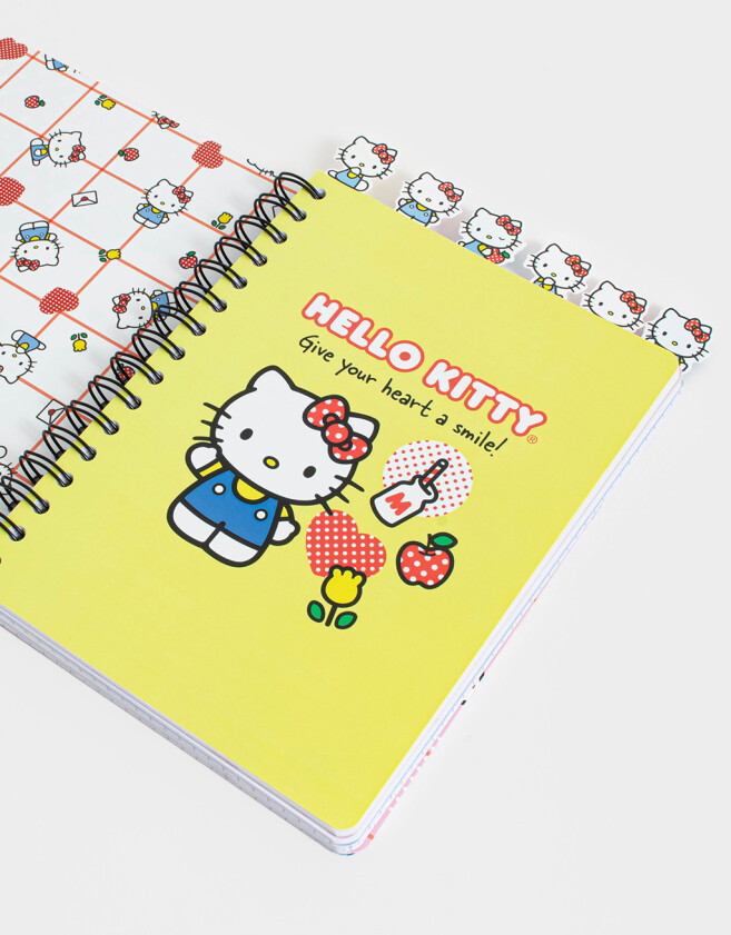 Anotadores Cuadernos y Memos Licencias Cuaderno A5 "hello Kitty" - Rojo Medio