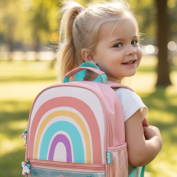 Mochila lunchera termica BUBAZOO BUBA Arco iris