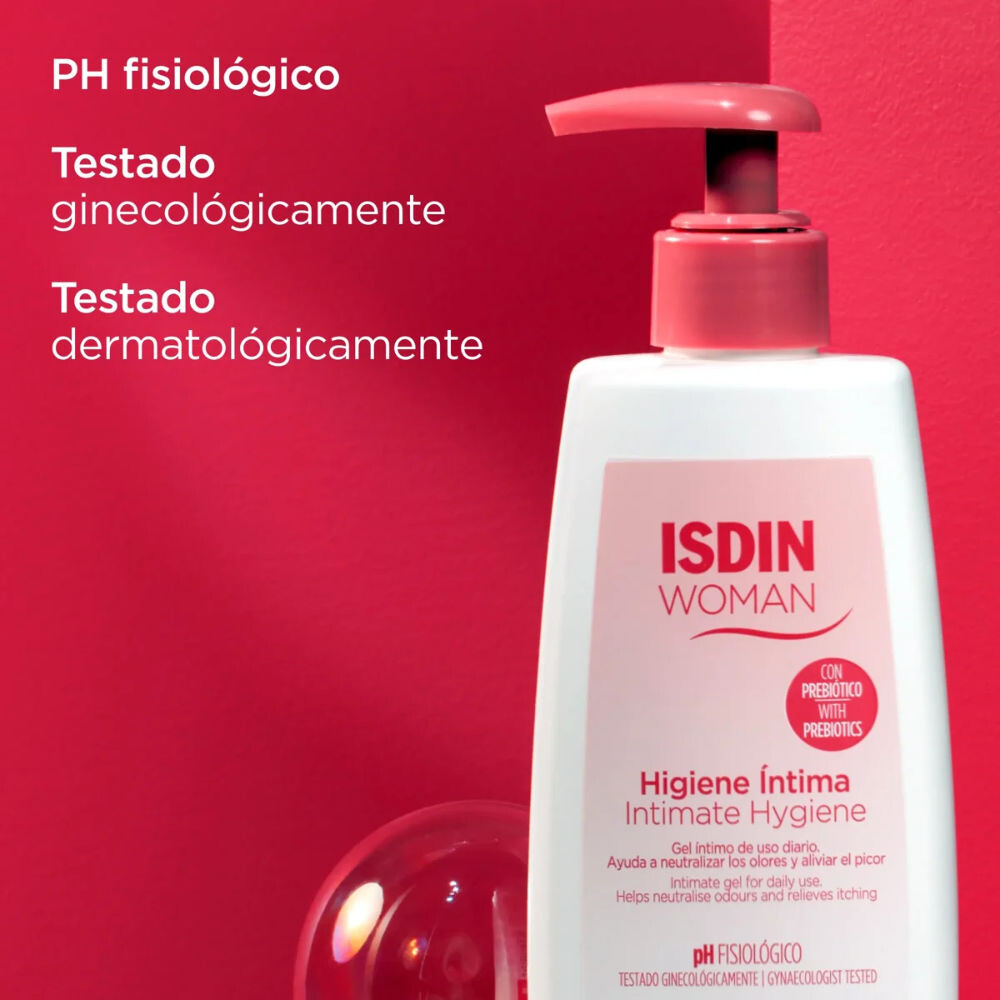 Gel Íntimo Femenino Isdin Woman Gel Higiene Íntima 200ml