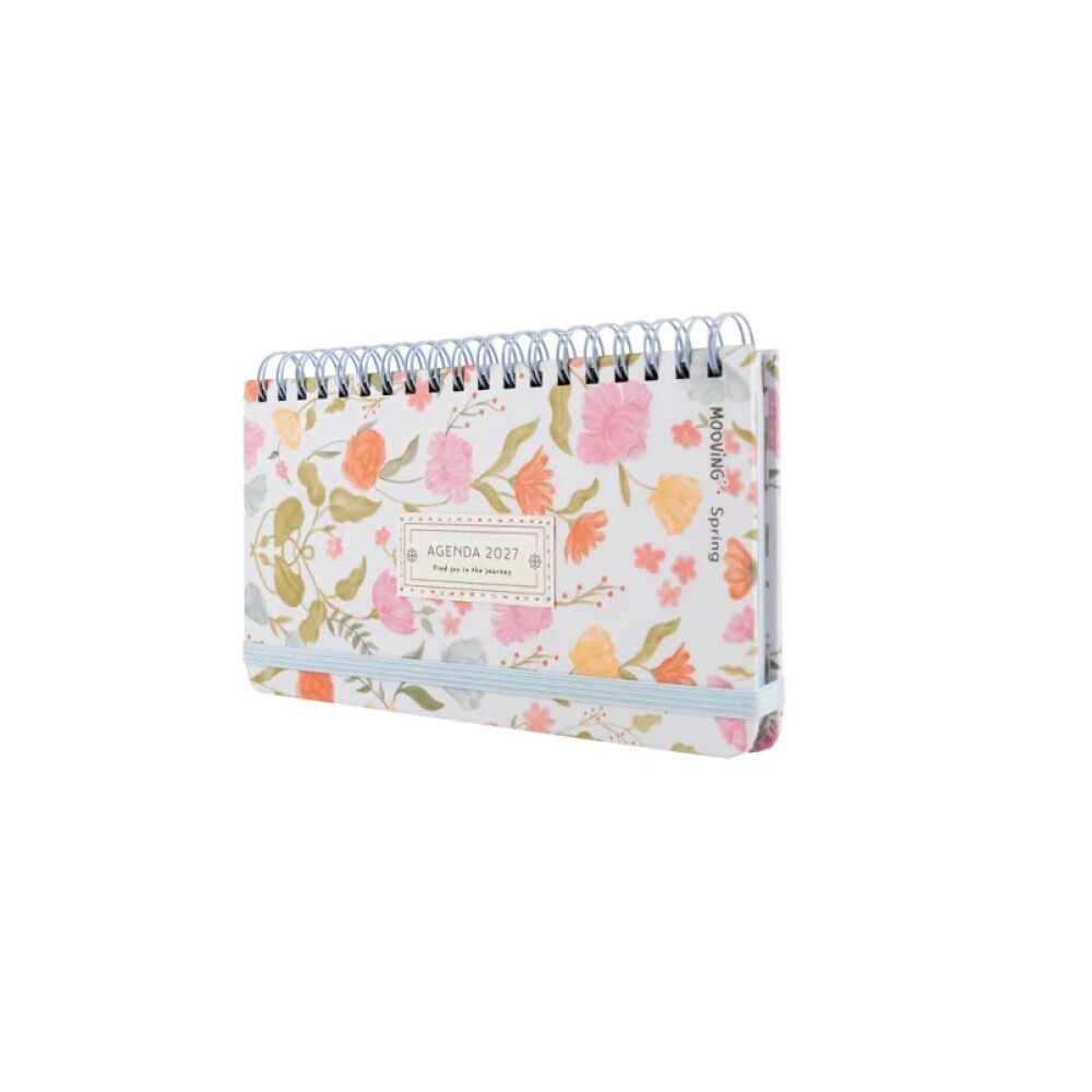 Agenda 2027 Mooving Pocket Spring Semanal 17 x 9 cm AGENDA MOOVING POCKET SPRING 2027 SEMANAL