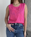 Blusa Palm fucsia