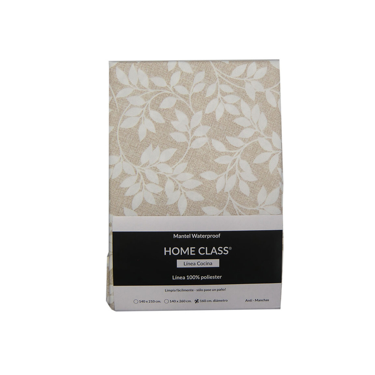 Mantel Redondo Waterproof Home Class 160 cm - 3873 