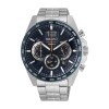 Reloj Seiko SSB345P1 para hombre con correa de acero Azul