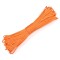 Cuerda paracord 10 metros Naranja Fluor