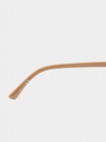 Gafas De Sol Hexagonales marron