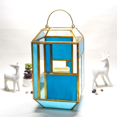 Farol Charlie Acero Inoxidable Alto 32cm x Ancho 18cm x Largo 18cm Farol Charlie Acero Inoxidable Alto 32cm x Ancho 18cm x Largo 18cm